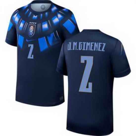 Youth 2 Uruguay Jose Maria Gimenez Away Replica Jersey World   2